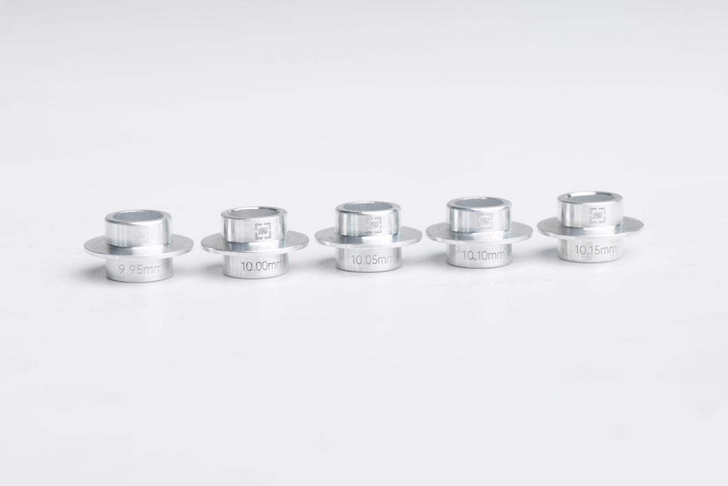 YOYOSKATE Ultra-high Precision Spacers for wheels 9.95/10.00/10.05/10.10/10.15 mm Ultra Light